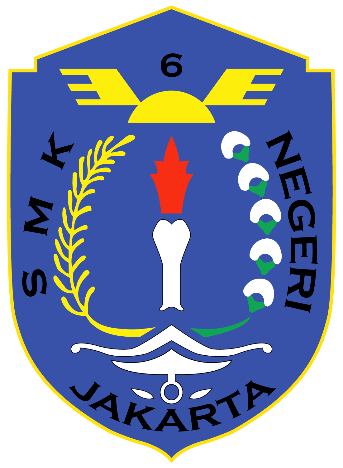 Logo SMK Negeri 6 Jakarta